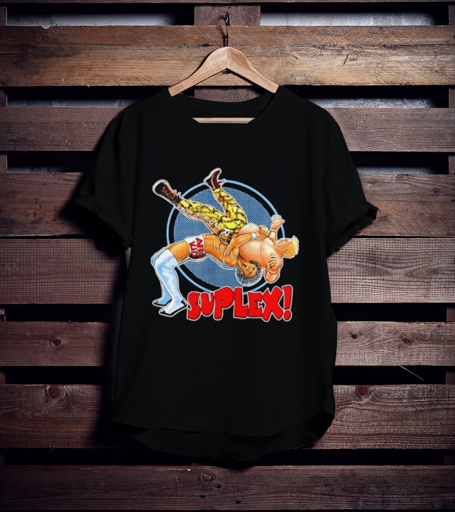 Afro Kid Wrestling Suplex Move T-Shirt