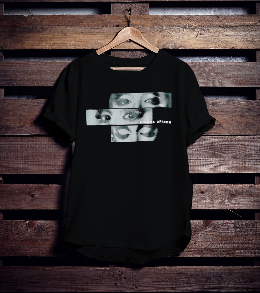 Ariana Grande Eyes Montage Pop Music T-Shirt