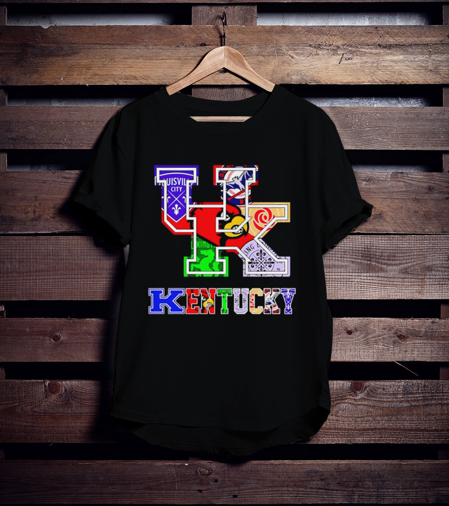 KY Wildcats Cardinals Louisville City Racing Lexington Kentucky T-Shirt