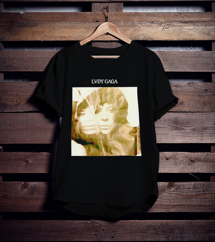 LADY GAGA LVDY Vintage Album Cover T-Shirt