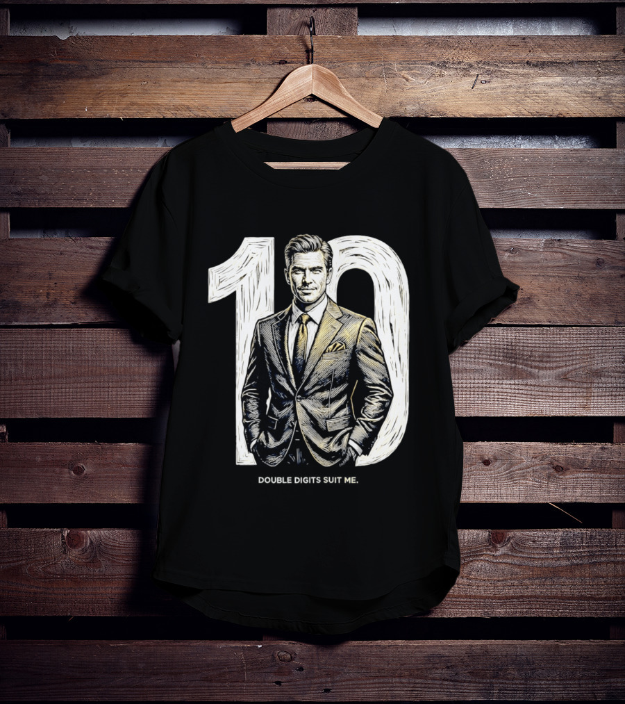 Pierce Brosnan 10 Double Digits Suit Me Timeless T-Shirt