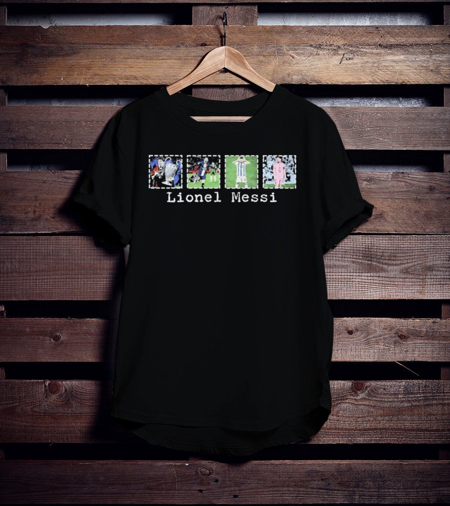 Lionel Messi Argentina National Team Inter Miami CF Soccer Moments T-Shirt