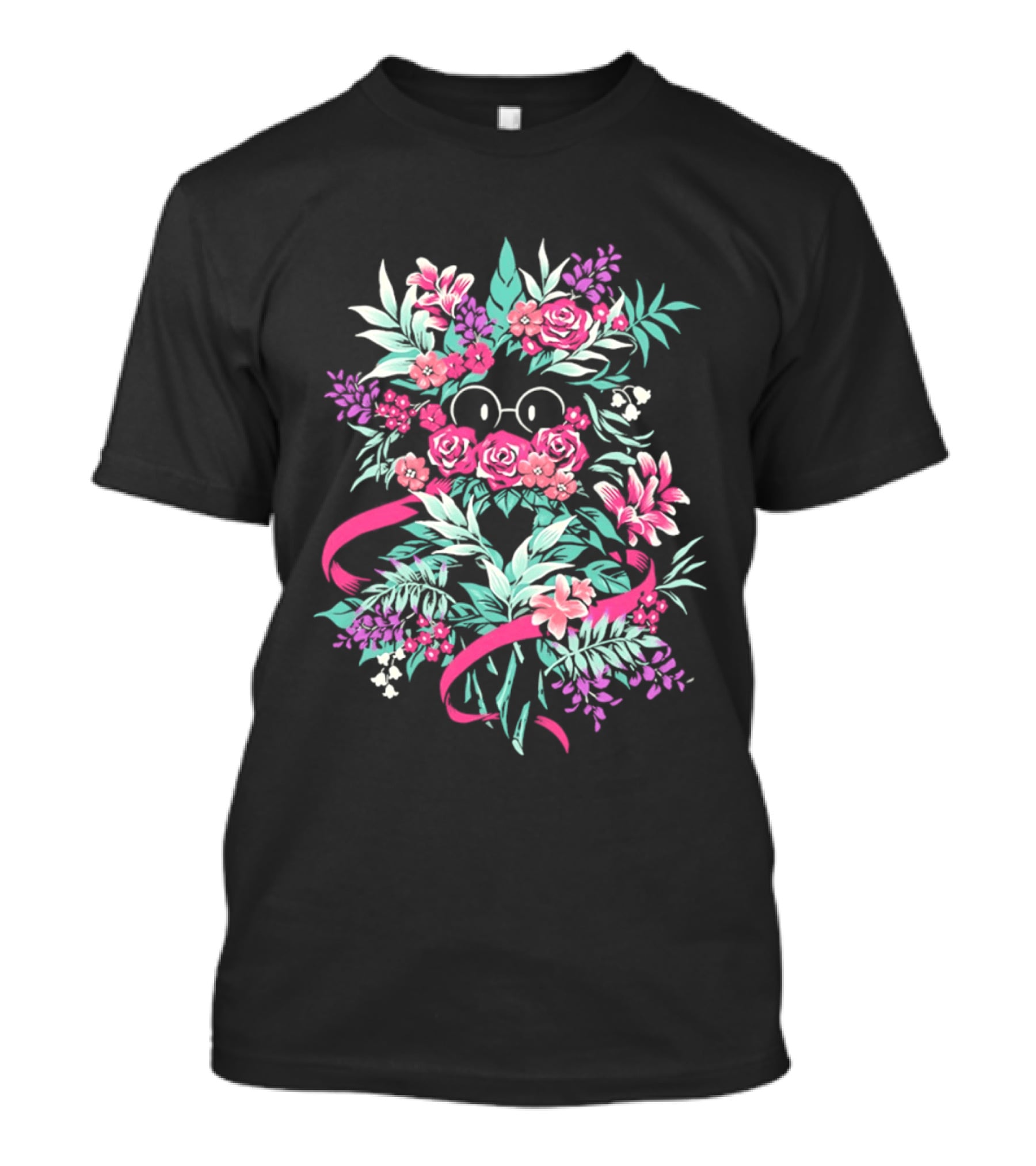 Ralsei Deltarune Floral Bouquet Undertale Indie Game Nature T-Shirt