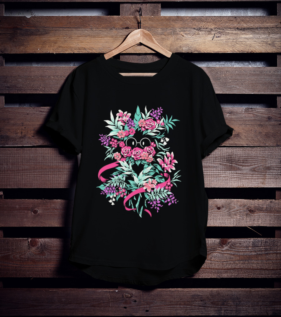 Ralsei Deltarune Floral Bouquet Undertale Indie Game Nature T-Shirt