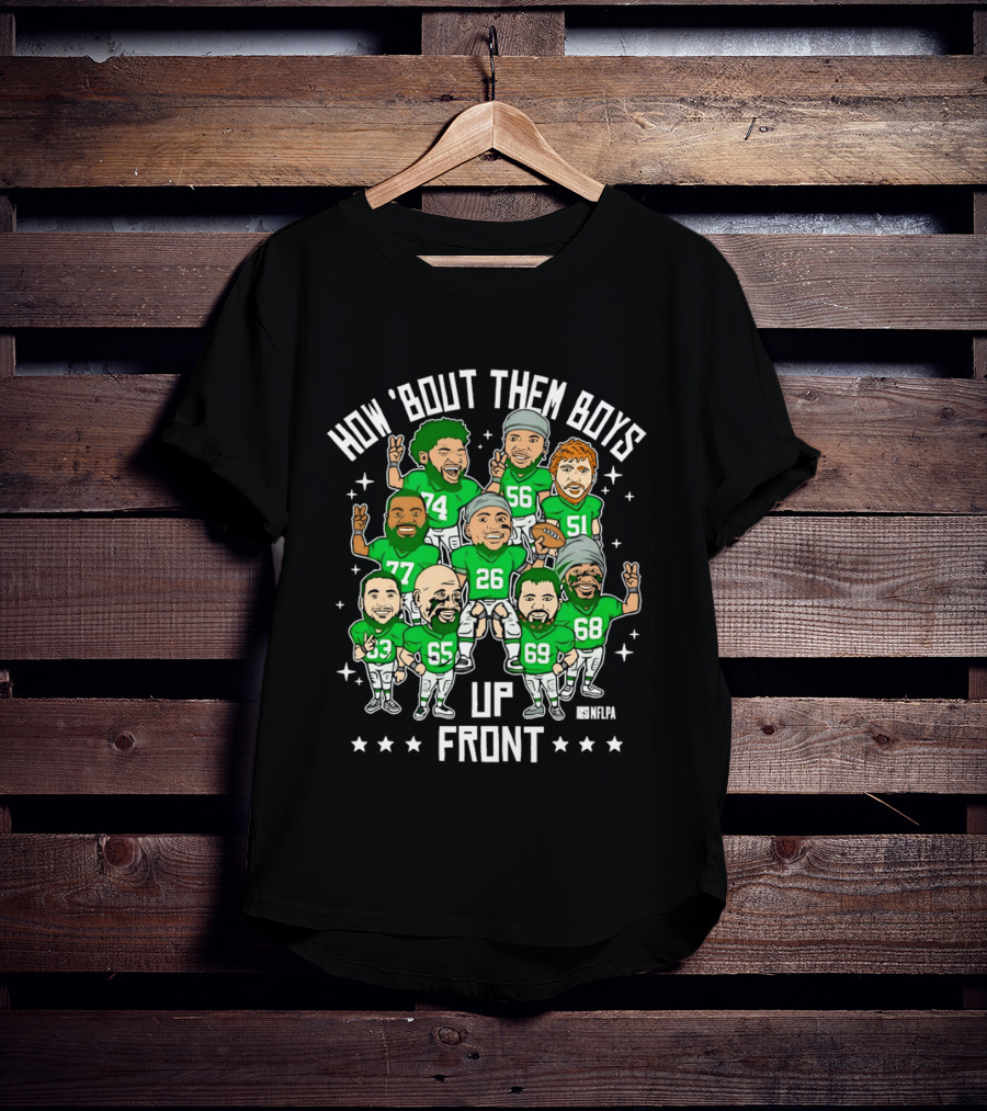 How 'Bout Them Boys 26 Up Front 74 56 51 77 65 69 68 T-Shirt