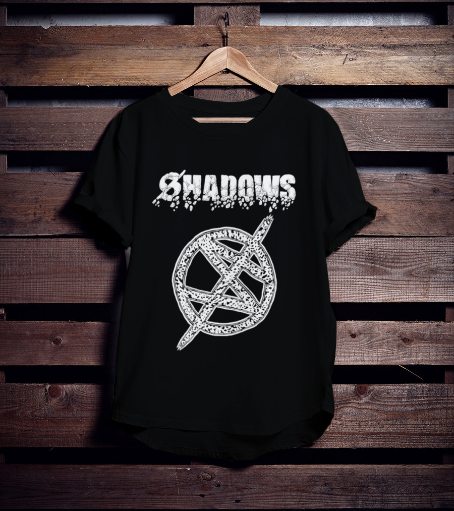 Shadows Anarchy Symbol Grunge T-Shirt