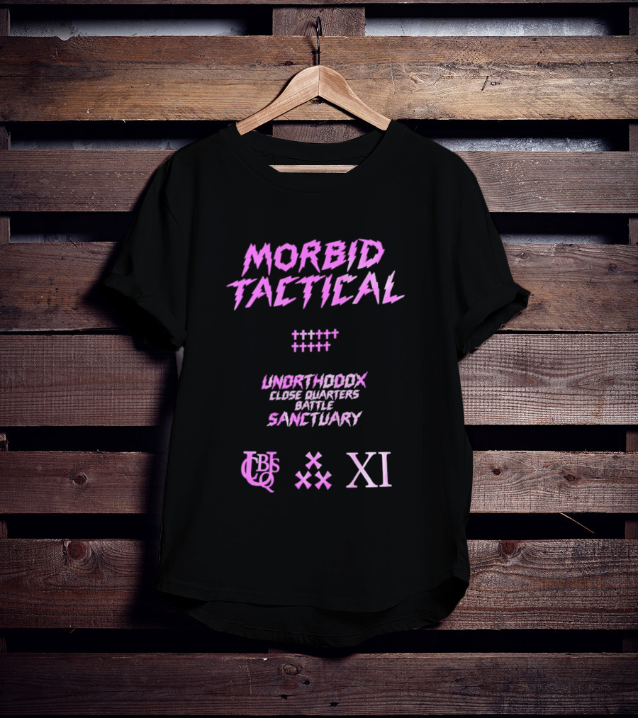 Morbid Tactical Unorthodox Close Quarters Battle Sanctuary UCBS XI T-Shirt