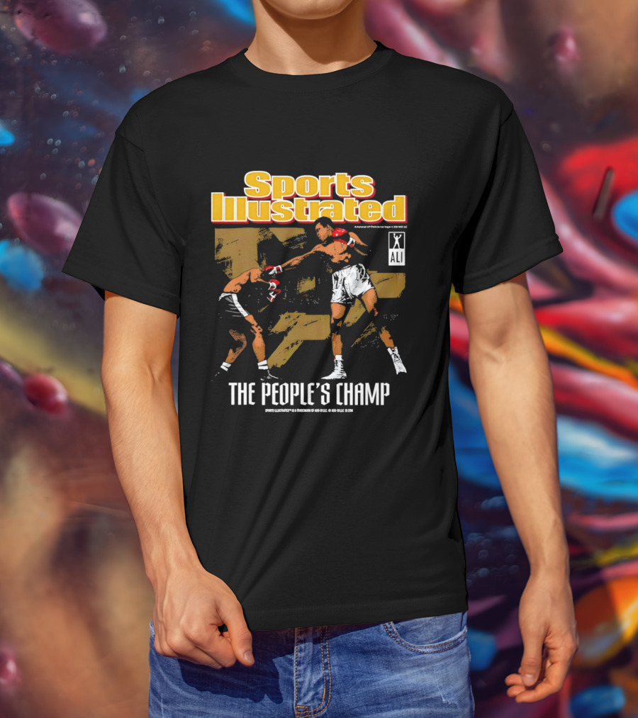 Sports Illustrated Muhammad Ali The People's Champ Boxing T-Shirt