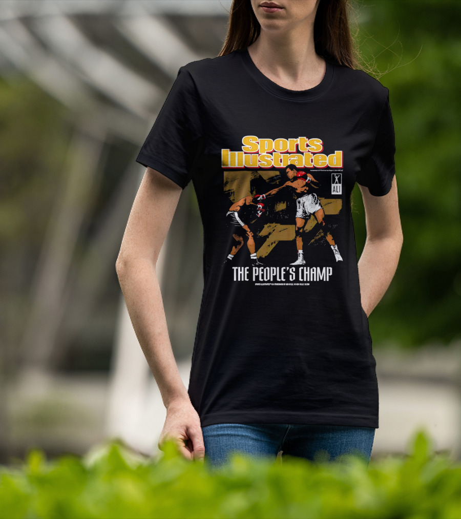 Sports Illustrated Muhammad Ali The People's Champ Boxing T-Shirt