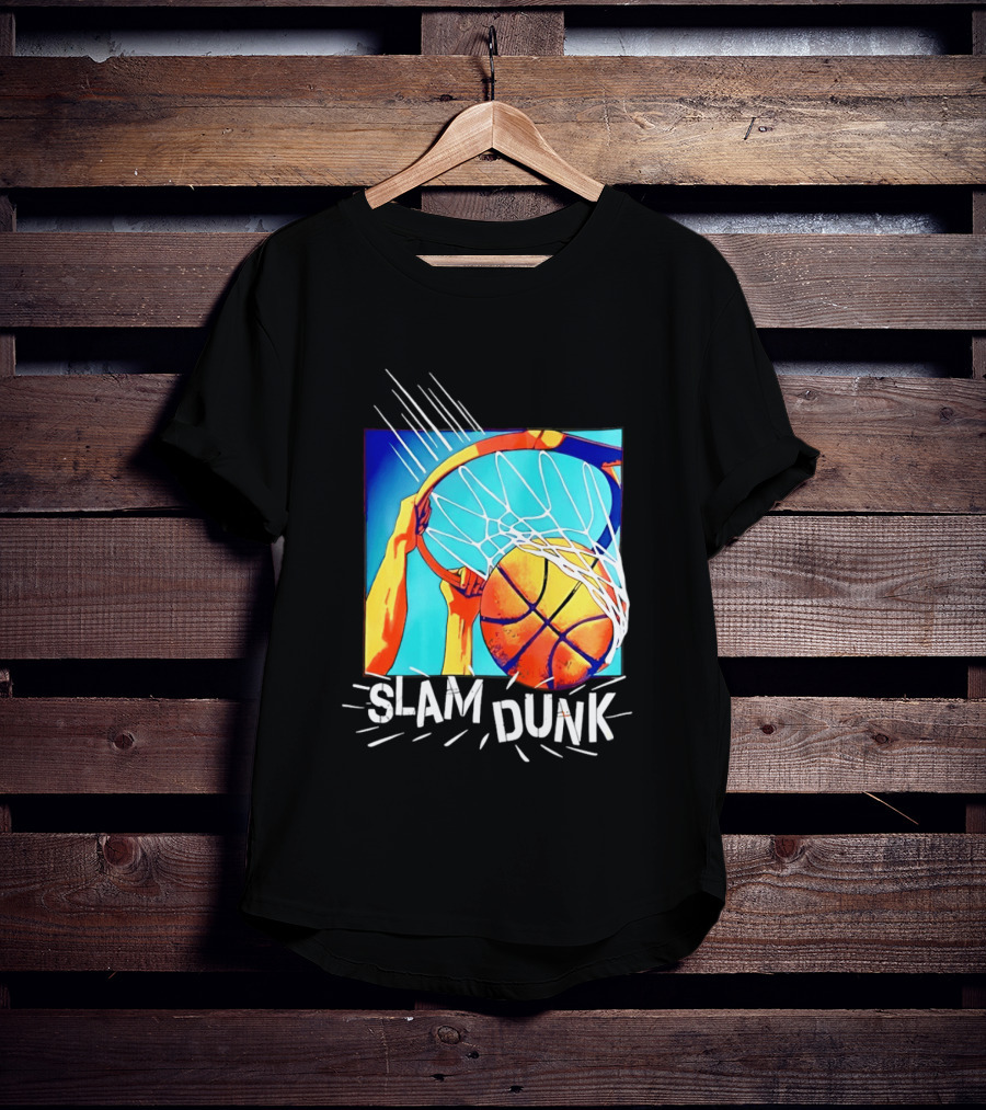 Slam Dunk Basketball Children's Place Hoop Action Kids T-Shirt