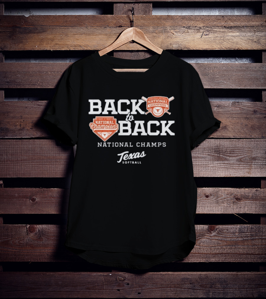 Back To Back National Champs Texas Football 2026 T-Shirt
