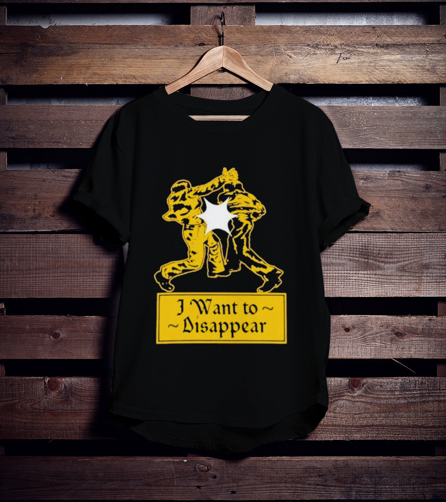I Want To Disappear The Smiths Fighting Men Music Album T-Shirt