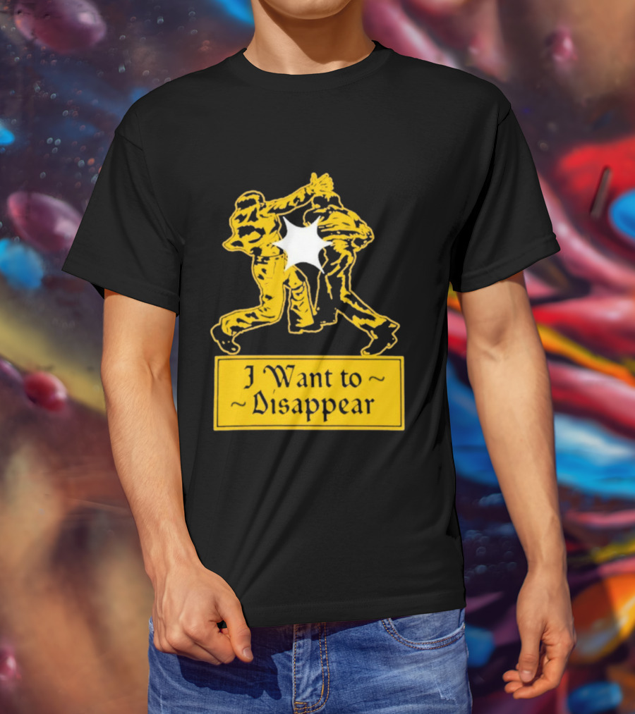I Want To Disappear The Smiths Fighting Men Music Album T-Shirt