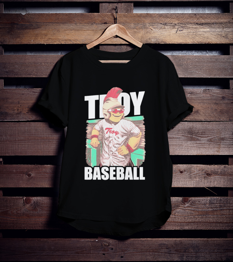 Troy University Trojans Baseball Team Collegiate Athletic Spirit T-Shirt