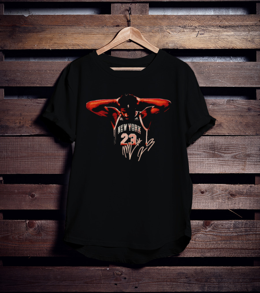New York Knicks 23 Jersey Basketball Player T-Shirt