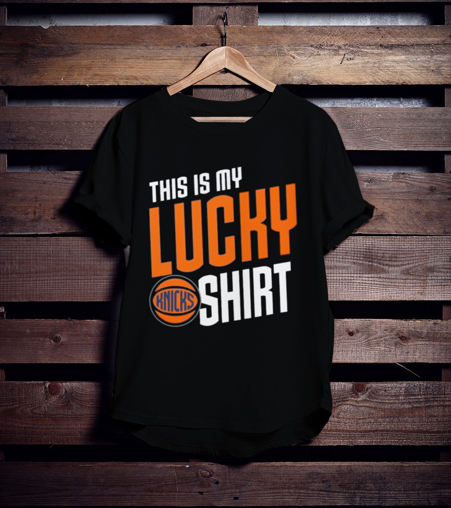 New York Knicks This Is My Lucky Knicks T-Shirt