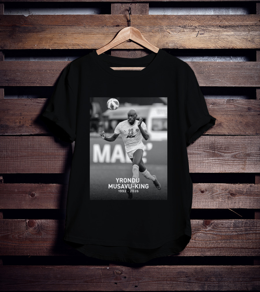 Yrondu Musavu King 29 JSW 1992 2026 Soccer Player T-Shirt