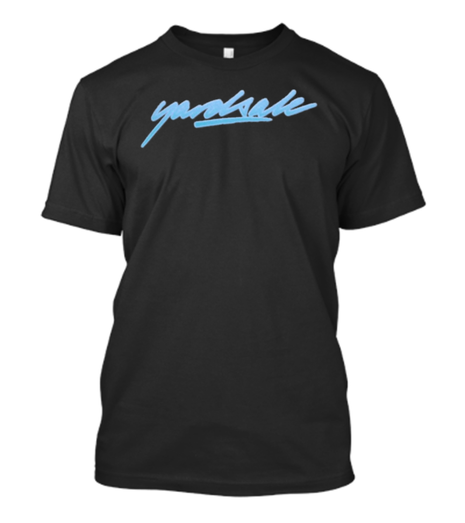 Flatspot Yardsale Script Sludge Blue Yardsale Script T-Shirt