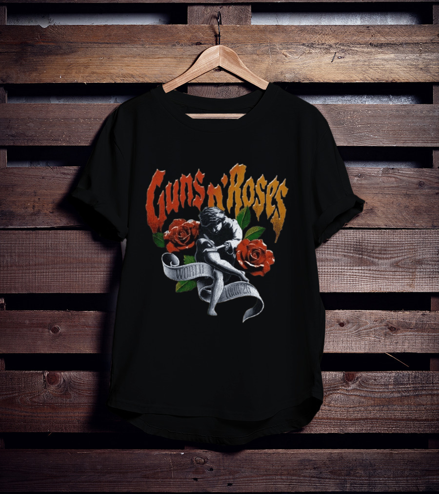 Guns N Roses World Tour 2026 Exclusive Dates T-Shirt