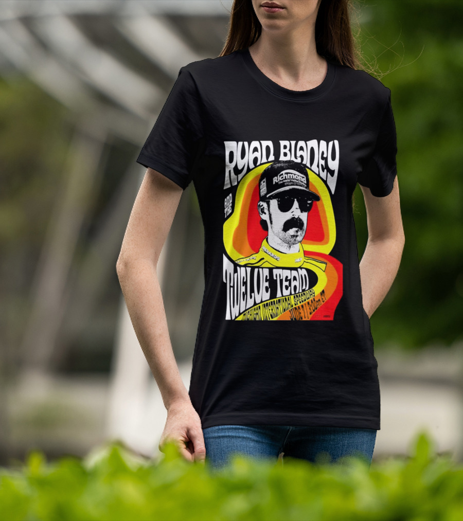 Ryan Blaney 12 Tribute Team Michigan International Speedway June 7 2026 T-Shirt
