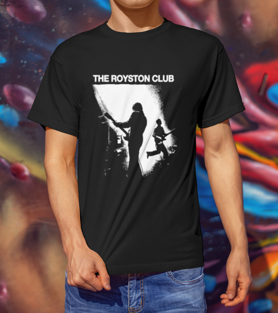 The Royston Club Songs For The Spine Tour 2026 Silhouette Band T-Shirt