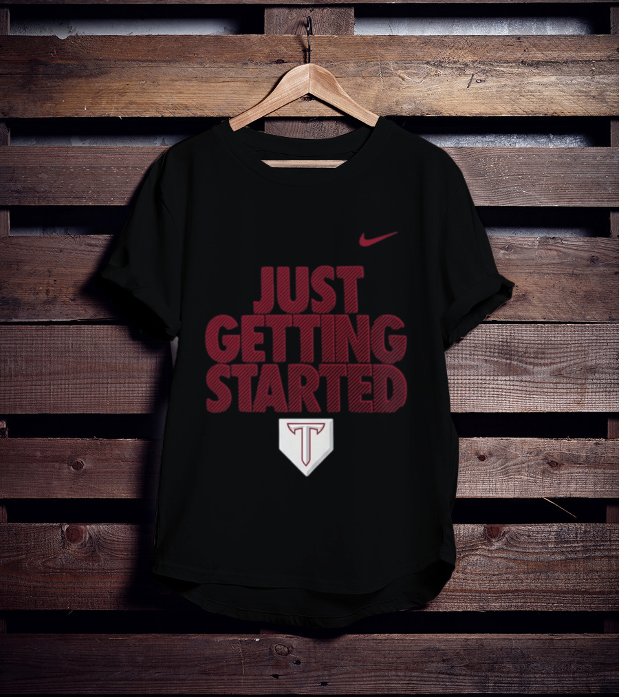 Nike Troy Trojans Just Getting Started T-Shirt
