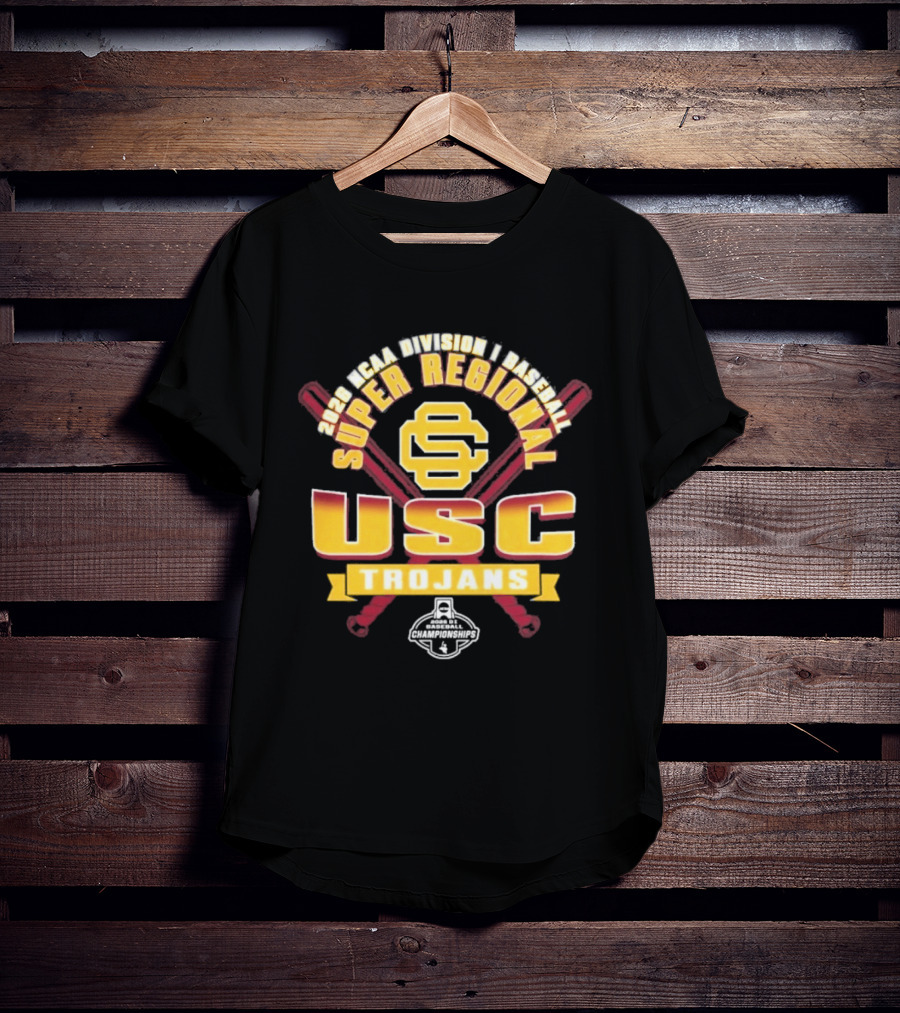 USC Trojans 2026 NCAA Division 1 Baseball Super Regional T-Shirt