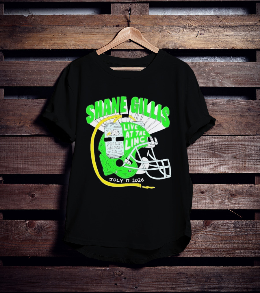Shane Gillis Live At The Linc Philadelphia July 17 2026 Helmet T-Shirt