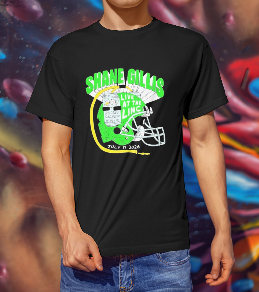 Shane Gillis Live At The Linc Philadelphia July 17 2026 Helmet T-Shirt