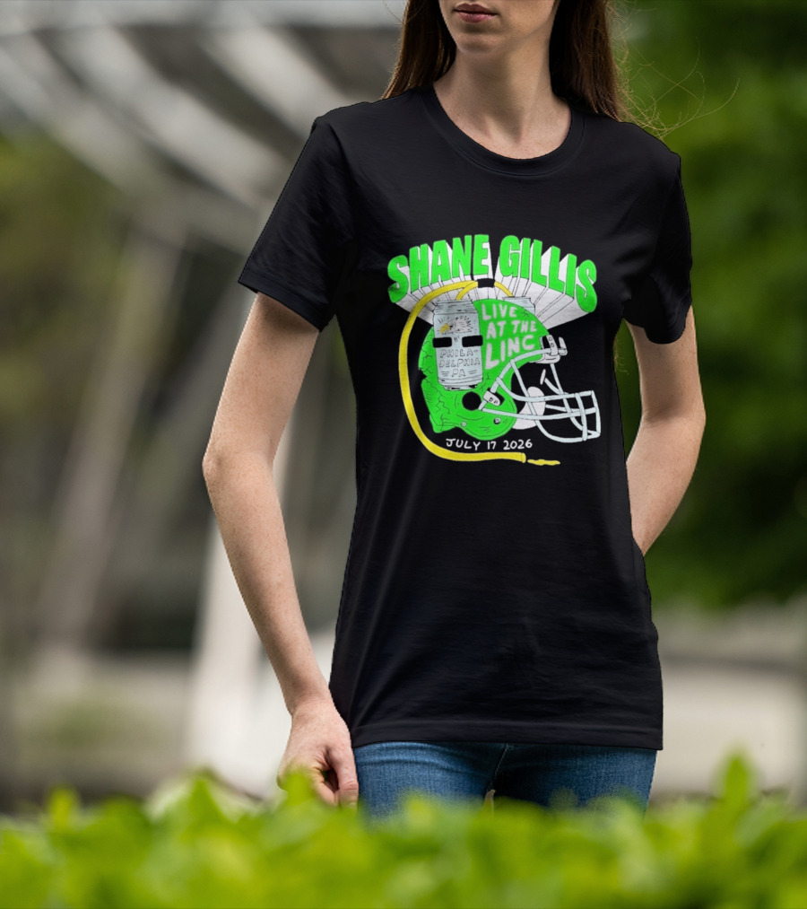 Shane Gillis Live At The Linc Philadelphia July 17 2026 Helmet T-Shirt