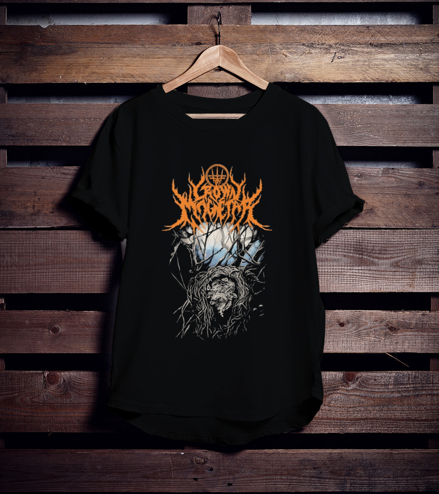 Crown Magnetar Birds Nest Intricate Abstract Symbolic T-Shirt