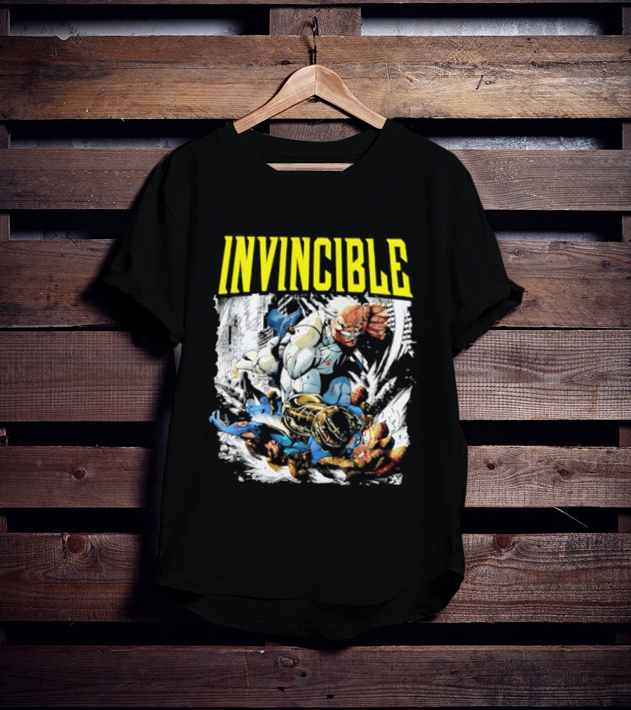 Invincible Thragg Vs Omni Man Epic Battle Comics T-Shirt
