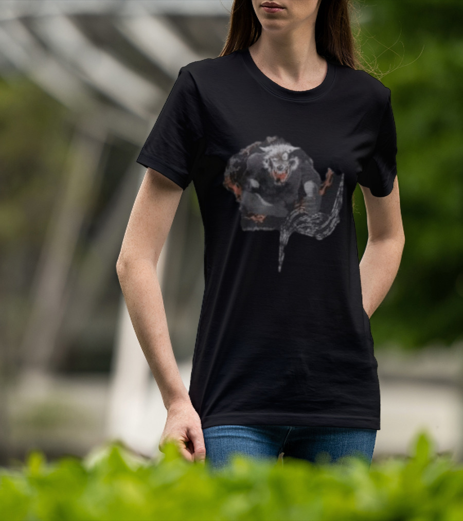 Kenny Mason Pup Pack Wolf Flame Aesthetic T-Shirt