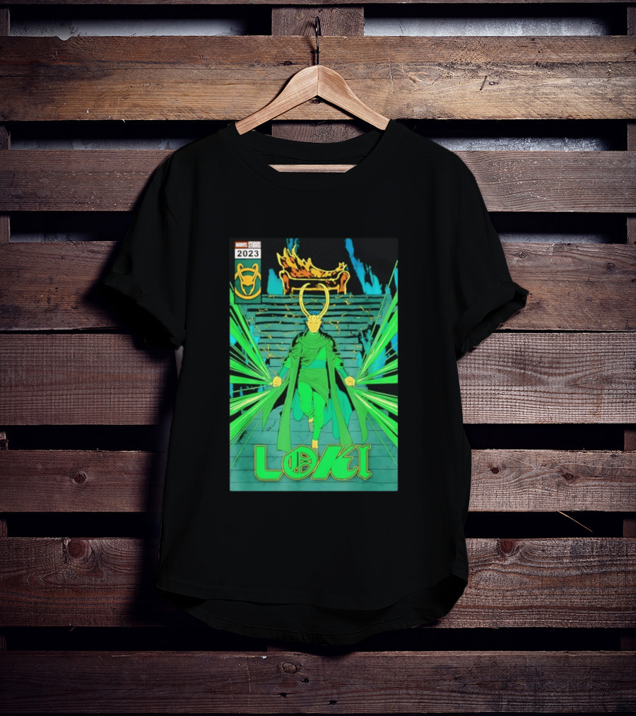 Marvel Studios Loki 2023 Season 2 God Comic T-Shirt