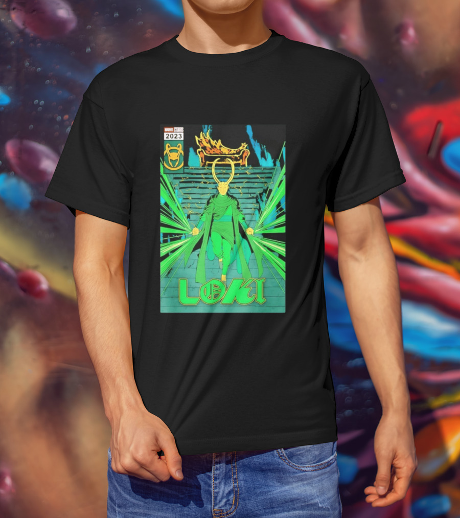Marvel Studios Loki 2023 Season 2 God Comic T-Shirt