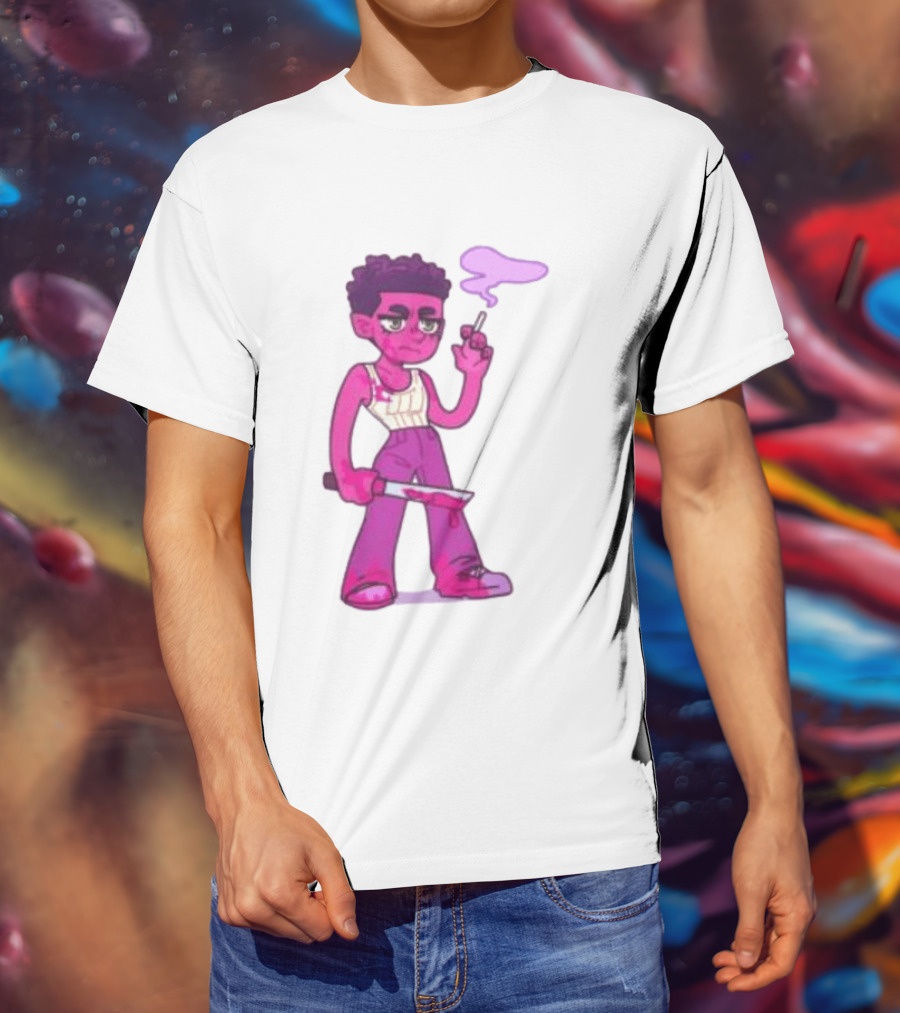 Amc Shop Interview With The Vampire Very Merry Mart Louis Smoking Knife T-Shirt