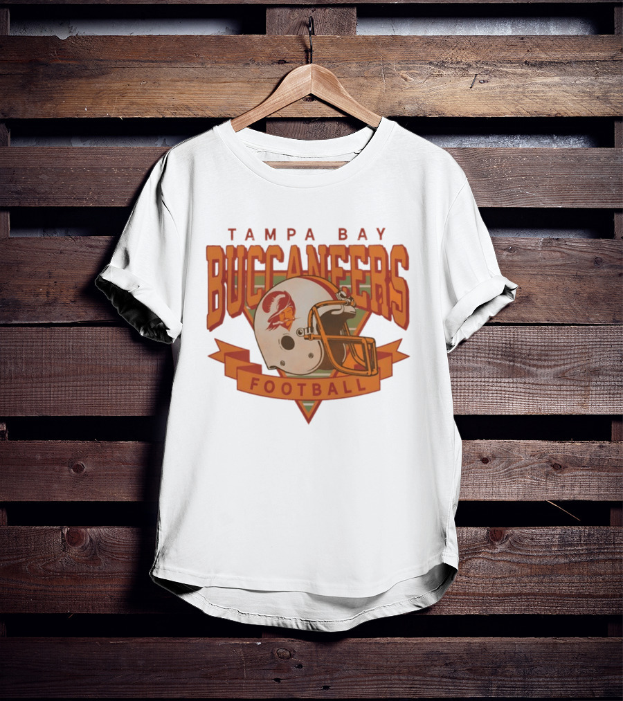 Tampa Bay Buccaneers Football Helmet T-Shirt