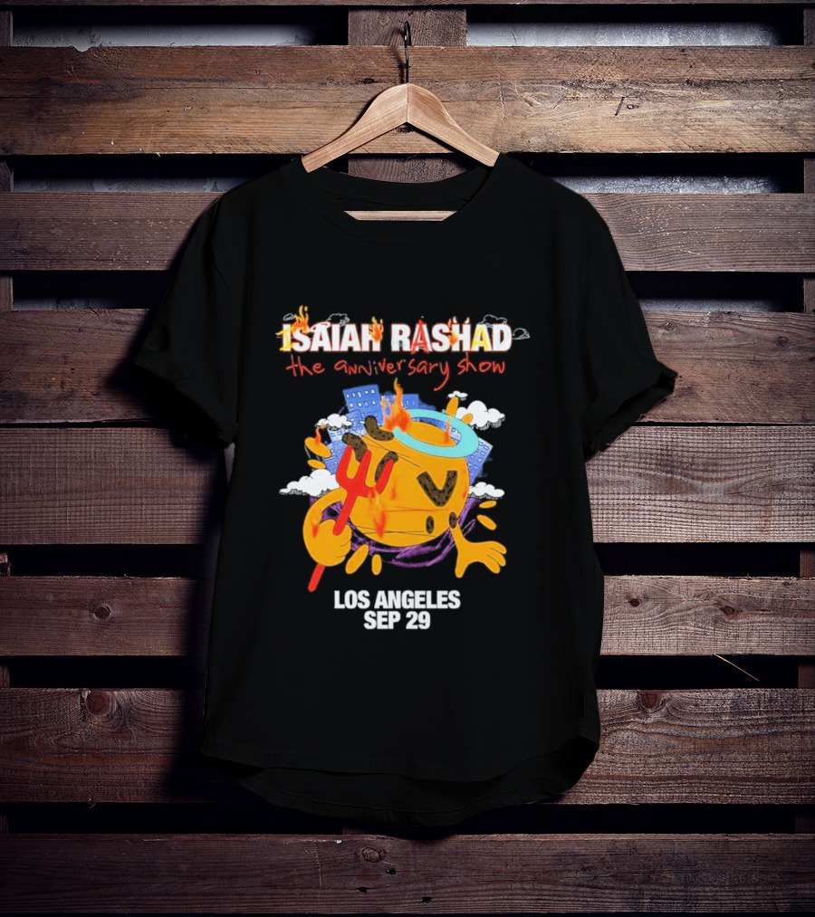 Isaiah Rashad The Anniversary Show Los Angeles Sep 29 T-Shirt