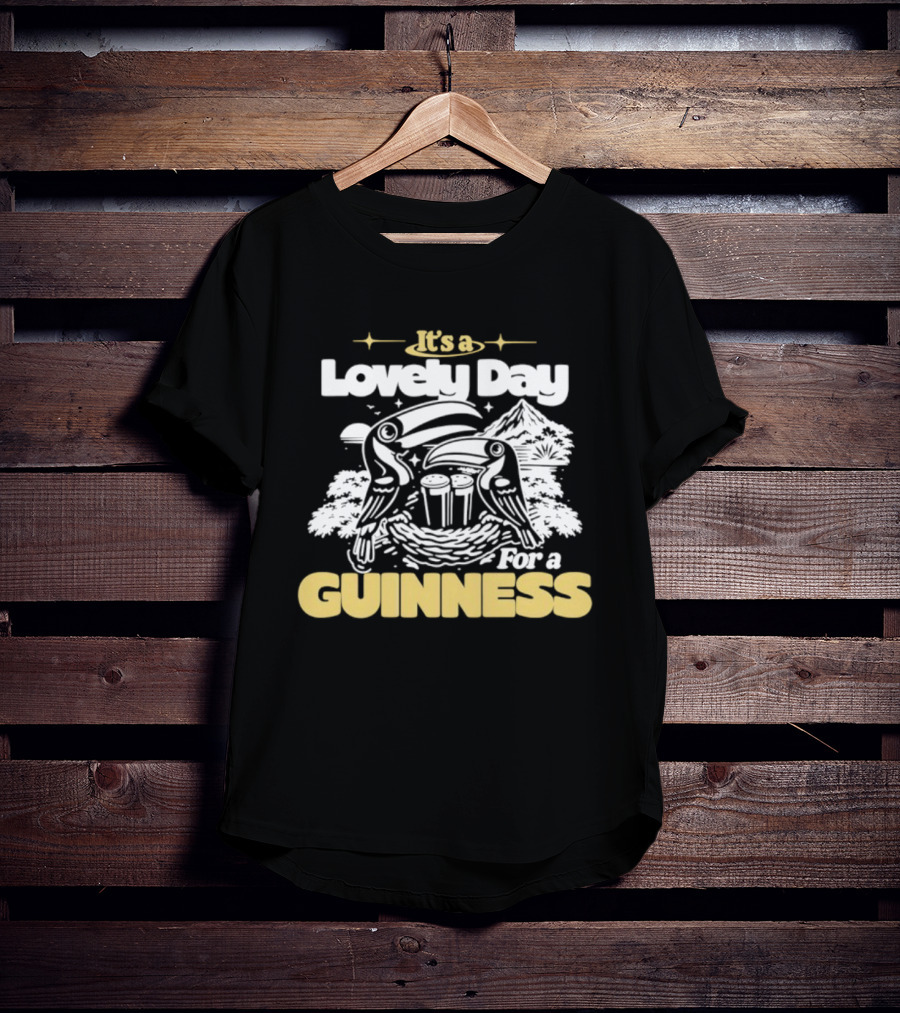 It's A Lovely Day For A Guinness Toucan T-Shirt