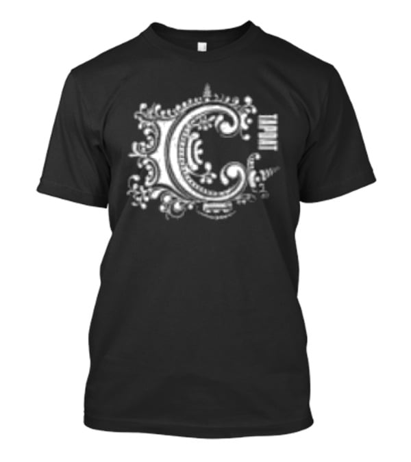 Chiodos Tapdat Circular Dance Store C Letter Ornate T-Shirt
