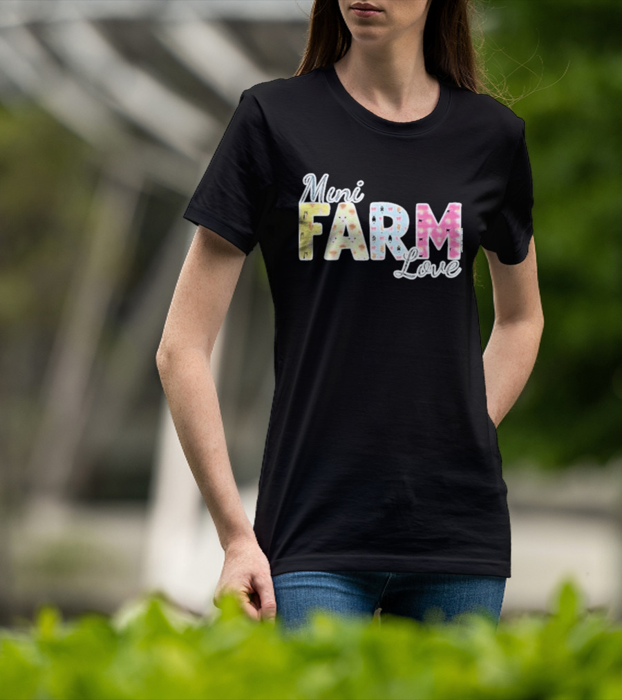 Mini Farm Love Floral Pastel T-Shirt