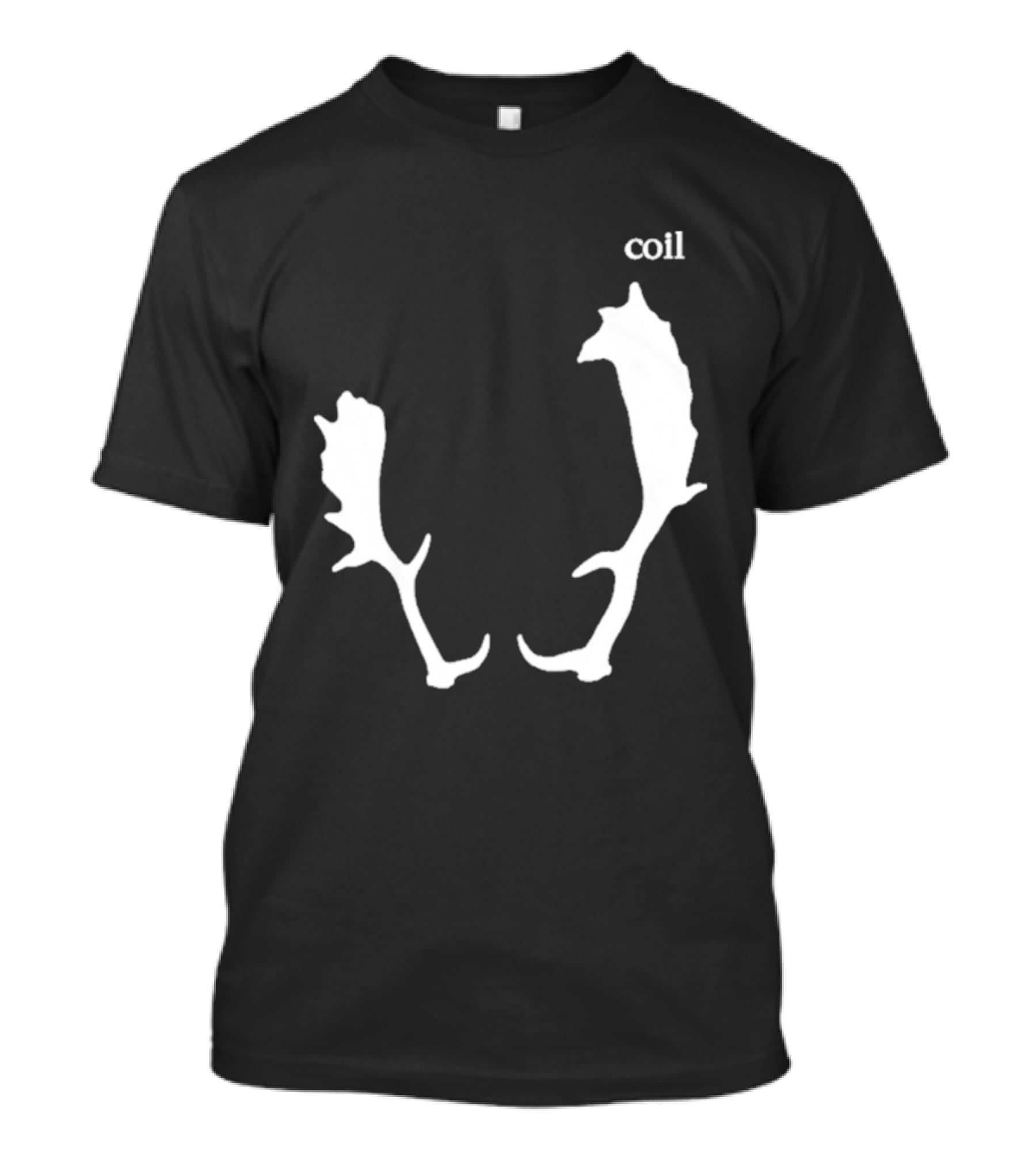 Coil Black Antlers T-Shirt
