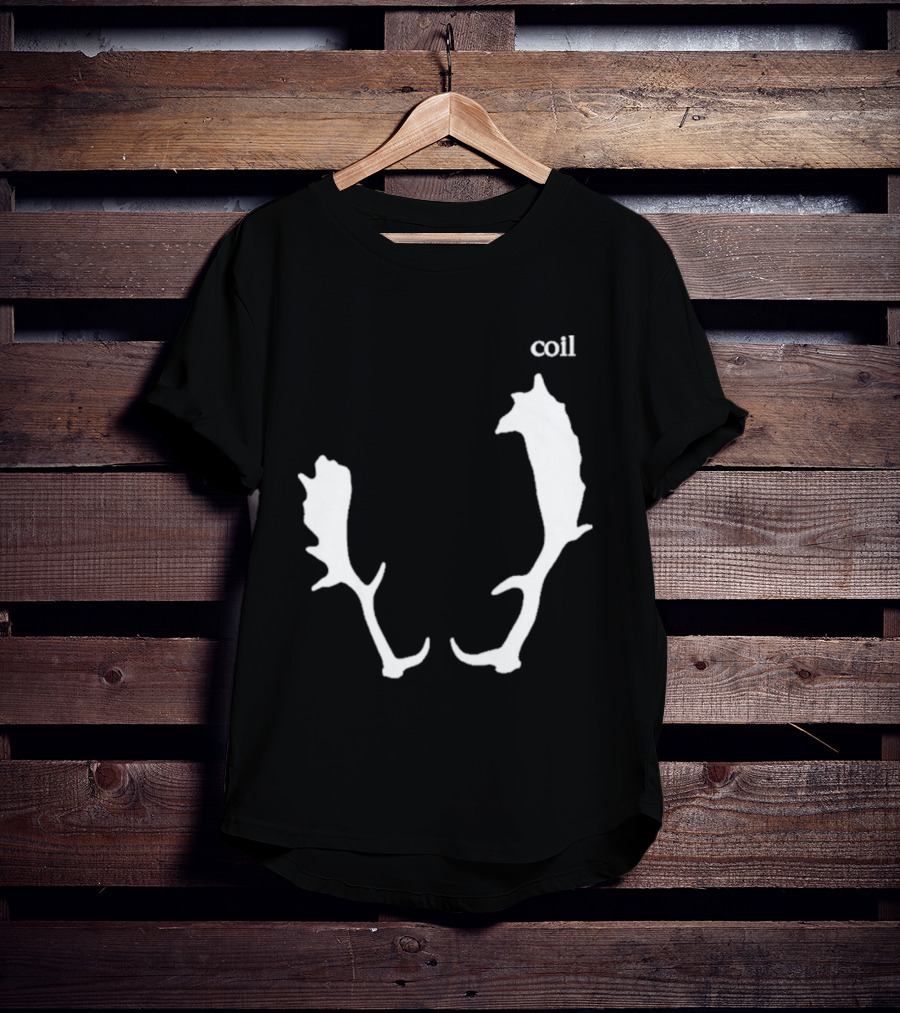 Coil Black Antlers T-Shirt