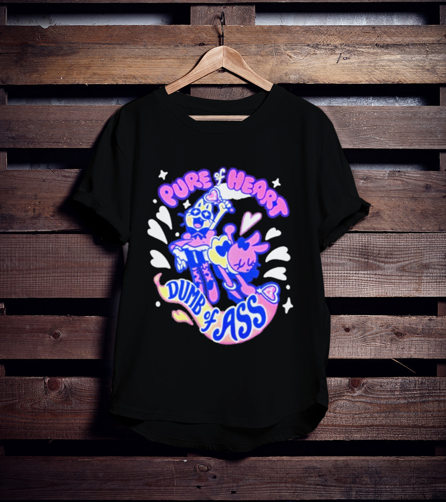 Pure Heart Dumb Of Ass Giraffalope Fun T-Shirt