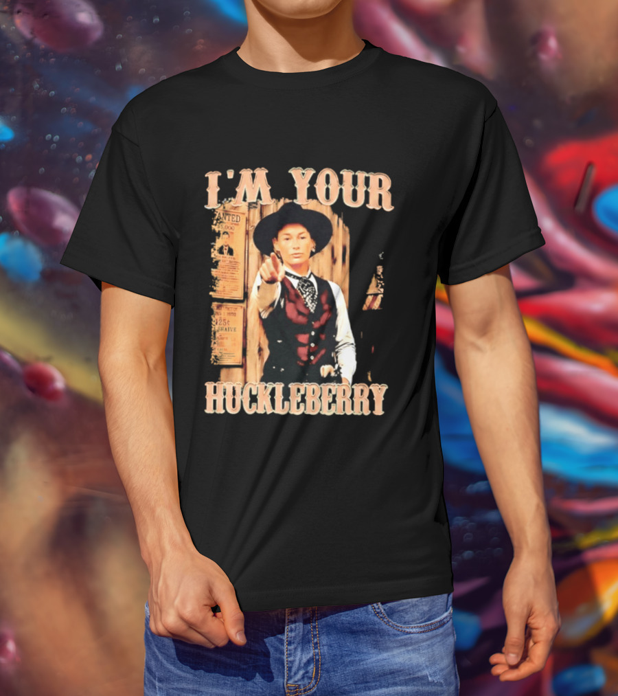 I'm Your Huckleberry Sophie Cunningham Indiana Fever Cowgirl T-Shirt