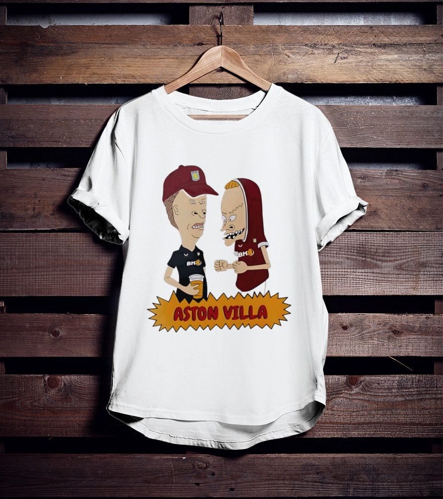 Aston Villa Beavis And Butt Head BK8 T-Shirt