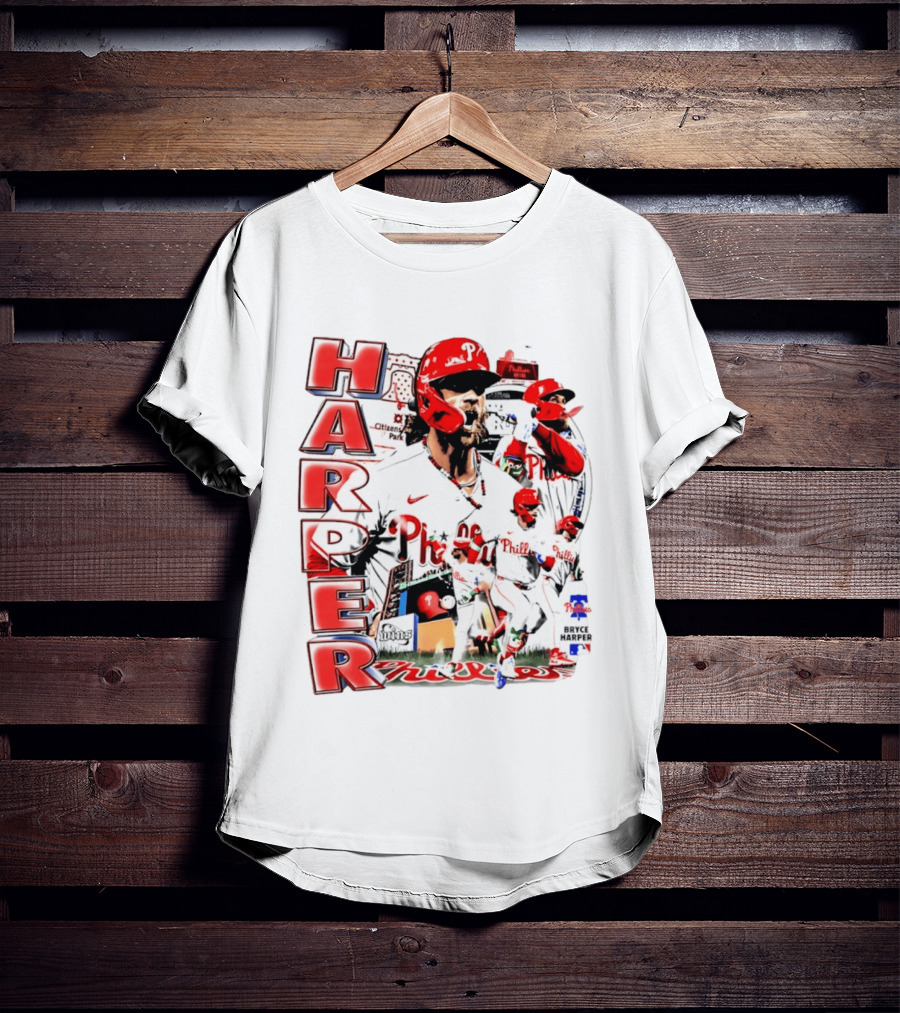 Bryce Harper Phillies Citizens Bank Park Moments 2026 T-Shirt