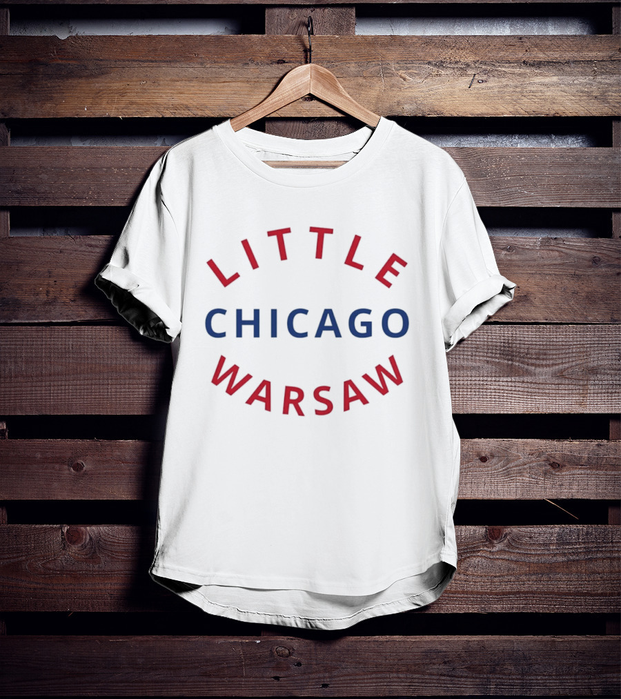 Chicago Little Warsaw Retro Style Arch T-Shirt