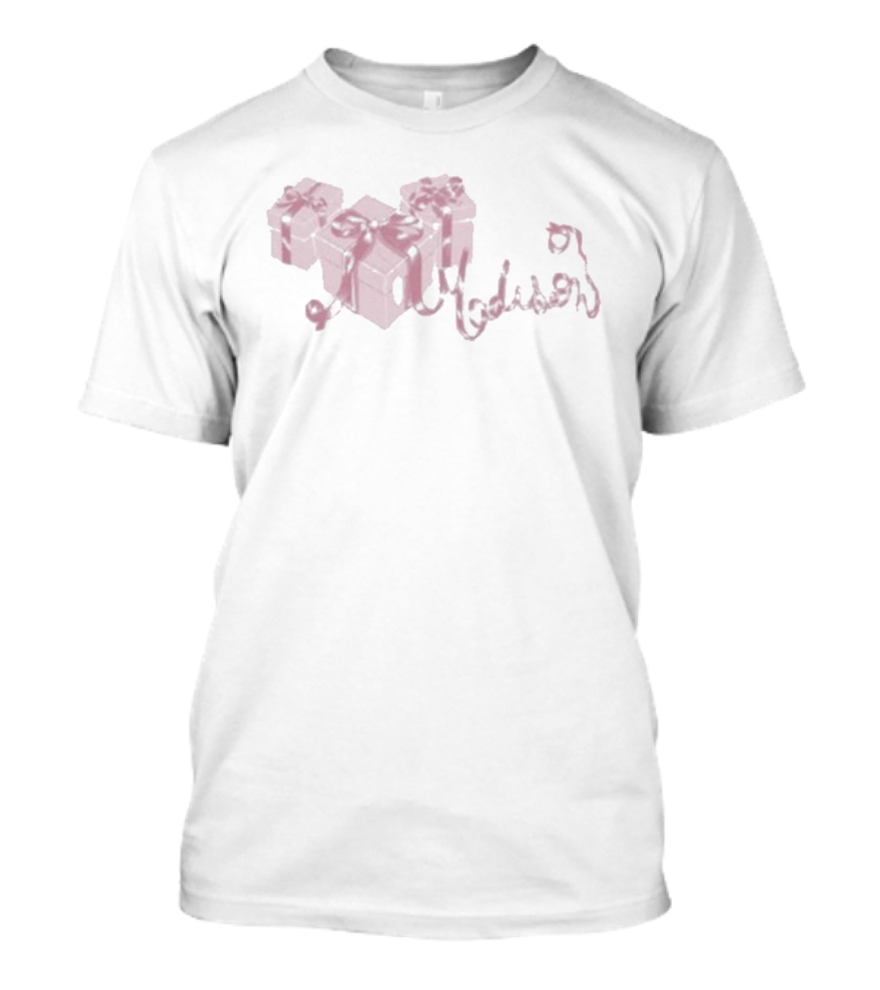 Madison Pink Ribbon Gift Boxes T-Shirt
