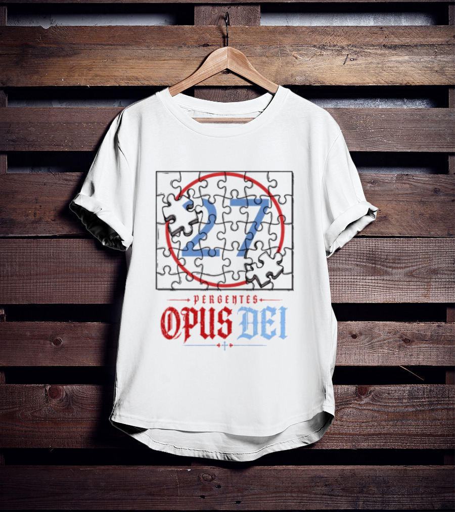 Pergentes Opus Dei 27 Puzzle T-Shirt